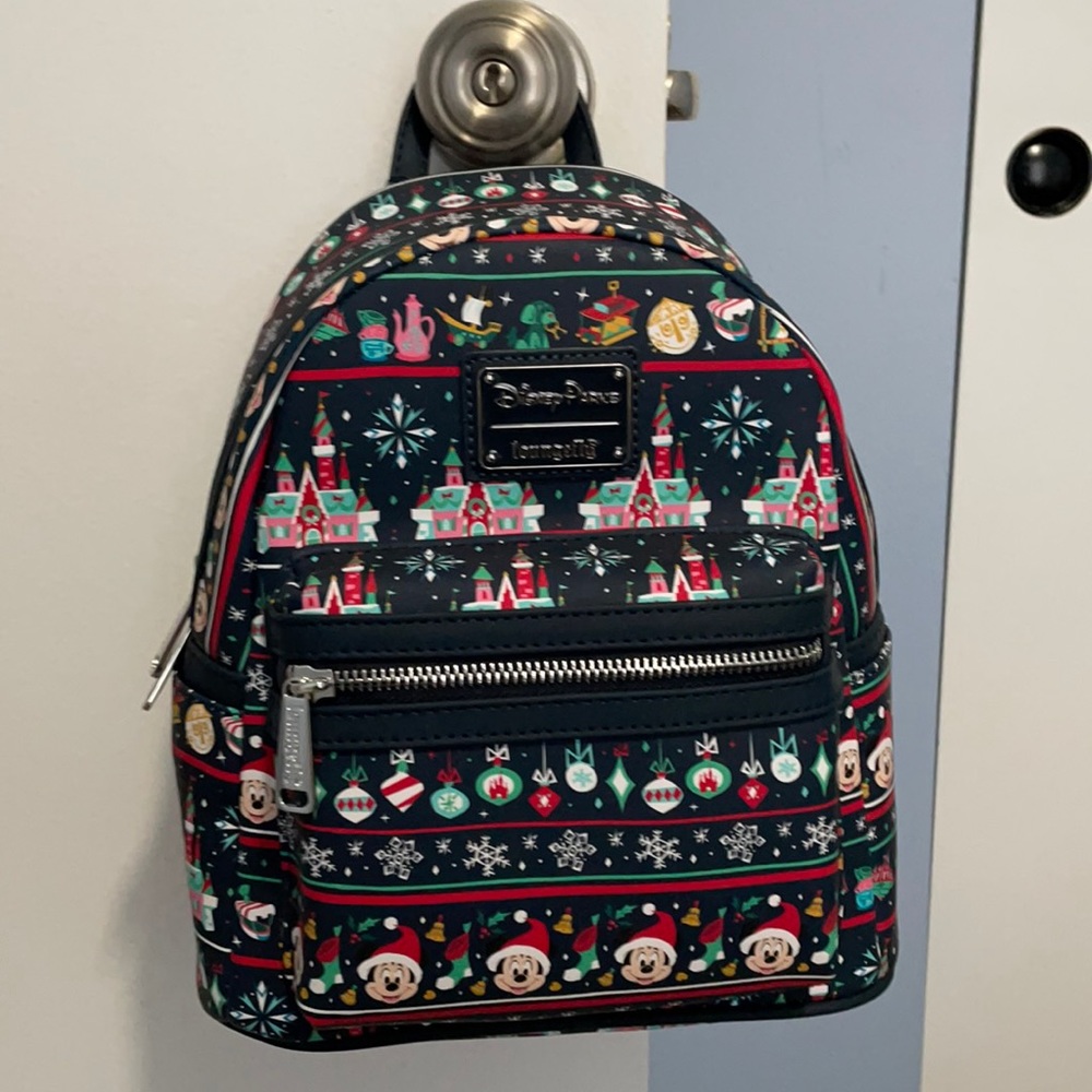 Disney Christmas Parks Icon Loungefly